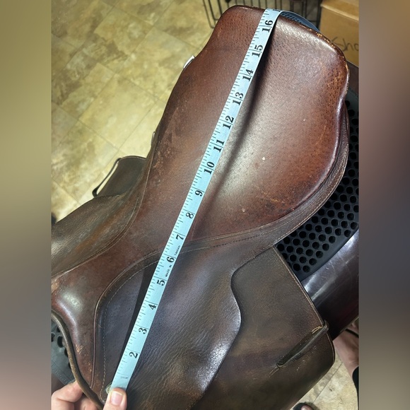 Crosby England Olympic Works Saddle - Picture 8 of 8